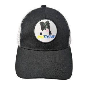 Pro Thrive Snapback Trucker Hat Black One Size Adjustable Mesh Back 6 Panel